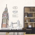 The Building of UK Wall Sticker